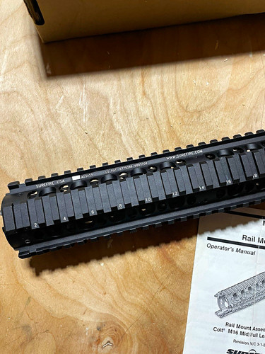 Surefire m82 rail - m82, rifle