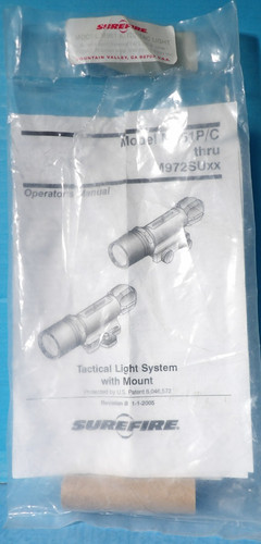 Surfire model m951 thru - surfire,